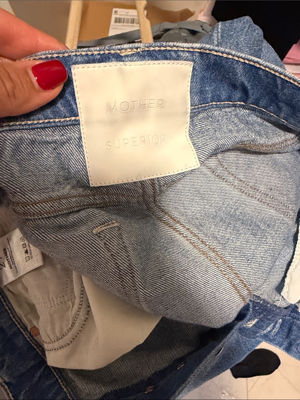 mother jeans the dodger button sneak - Picture 5 of 6